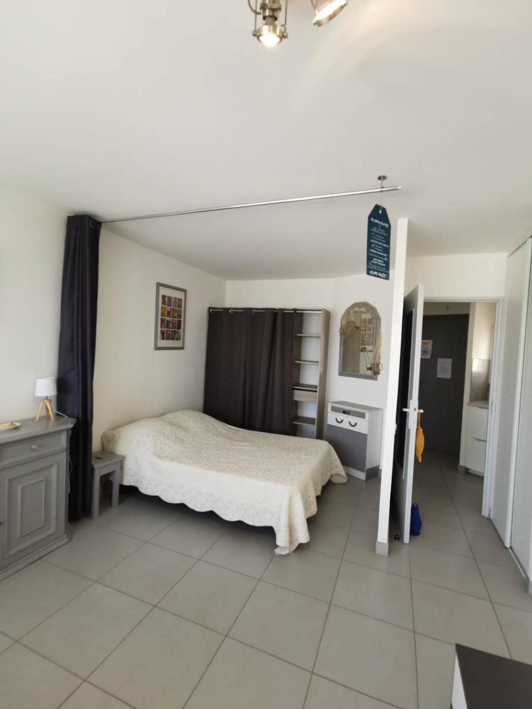 As18656 - Grand Studio Vue Mer, Direct Sur Plage Avec Parking Prive Le Grau-du-Roi Luaran gambar
